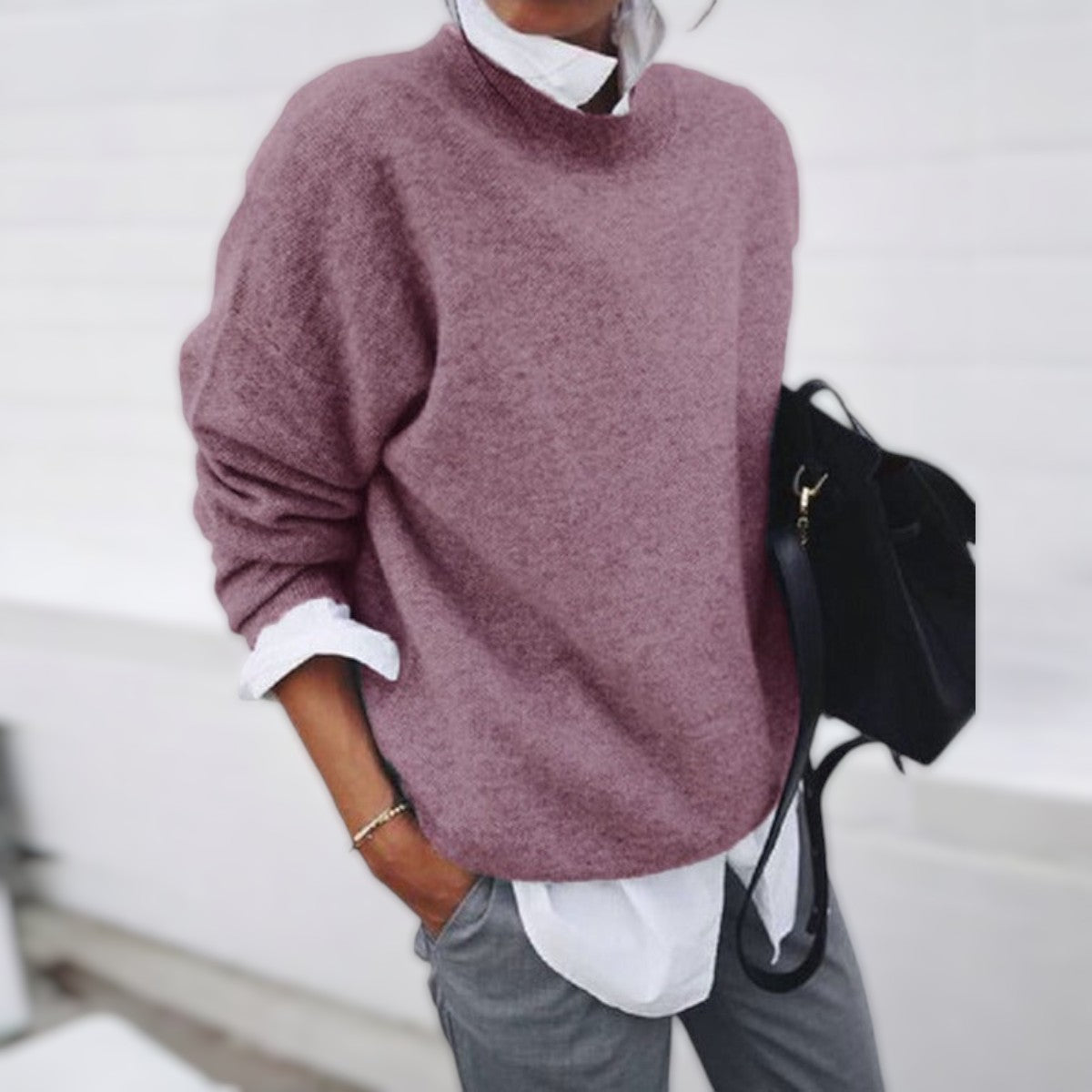 Amelie | Weicher und Bequemer Cashmere-Pullover