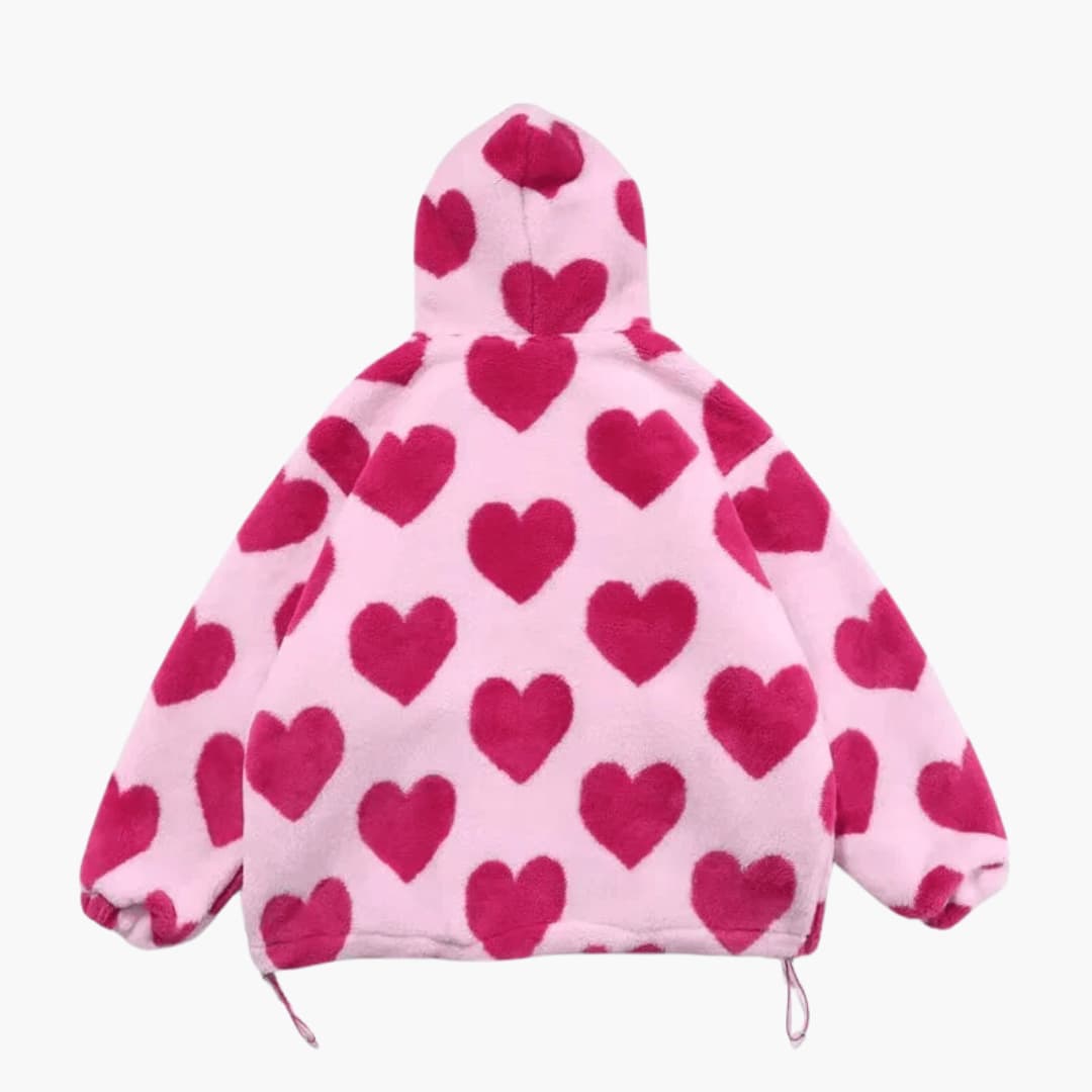 Herzförmige Freizeitjacket für Damen
