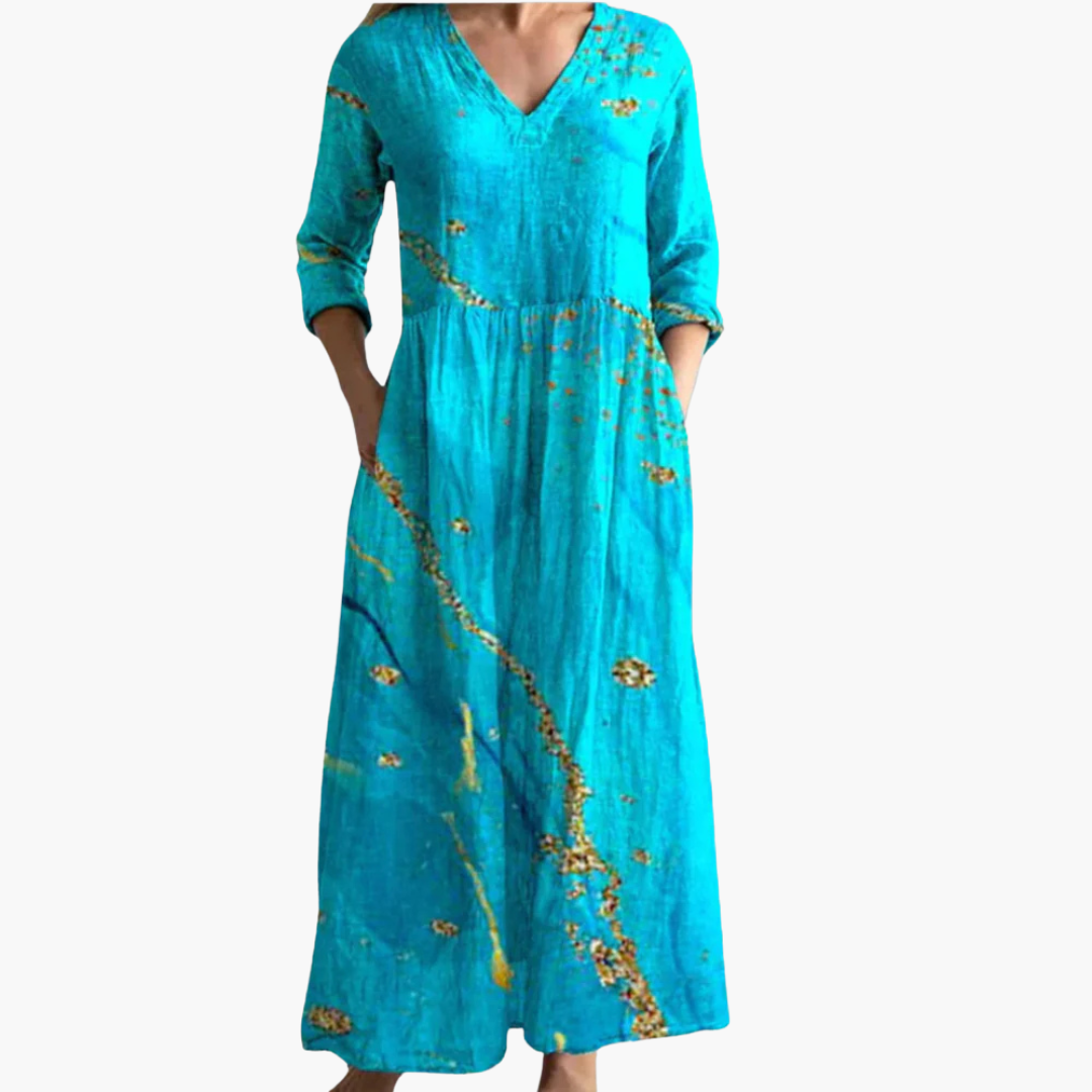 Boho Maxi Kleid für Damen
