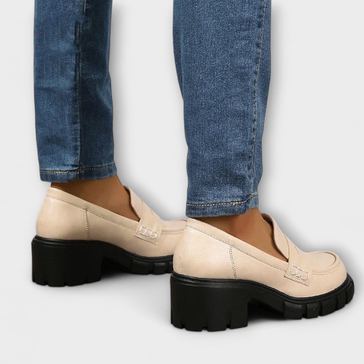 Harriet - Lässige Loafer mit klobigem Absatz