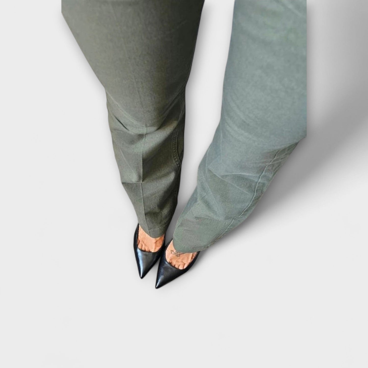 Emily - Spitze schwarze Stilettos