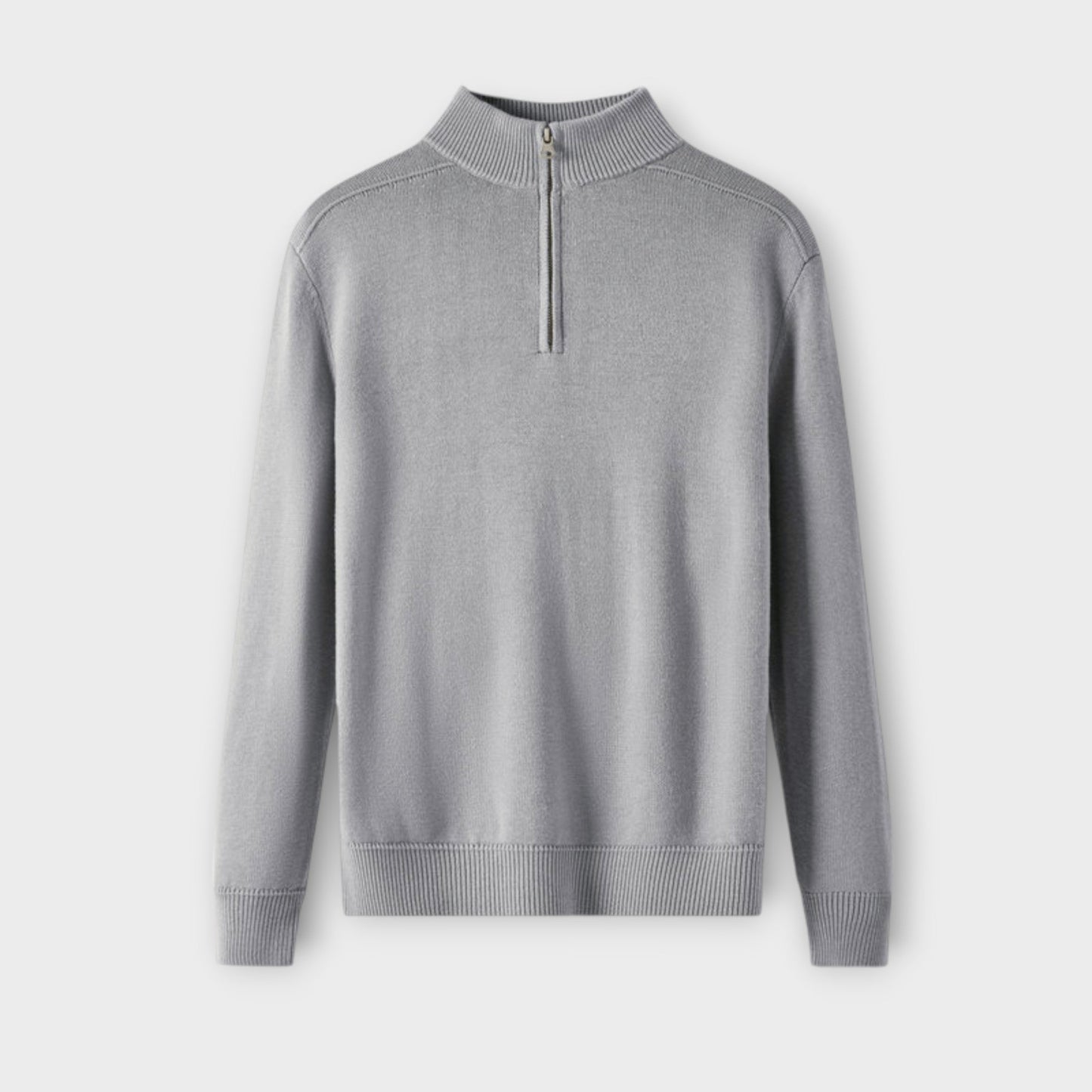 Halb-Zip Strickpullover für Herren
