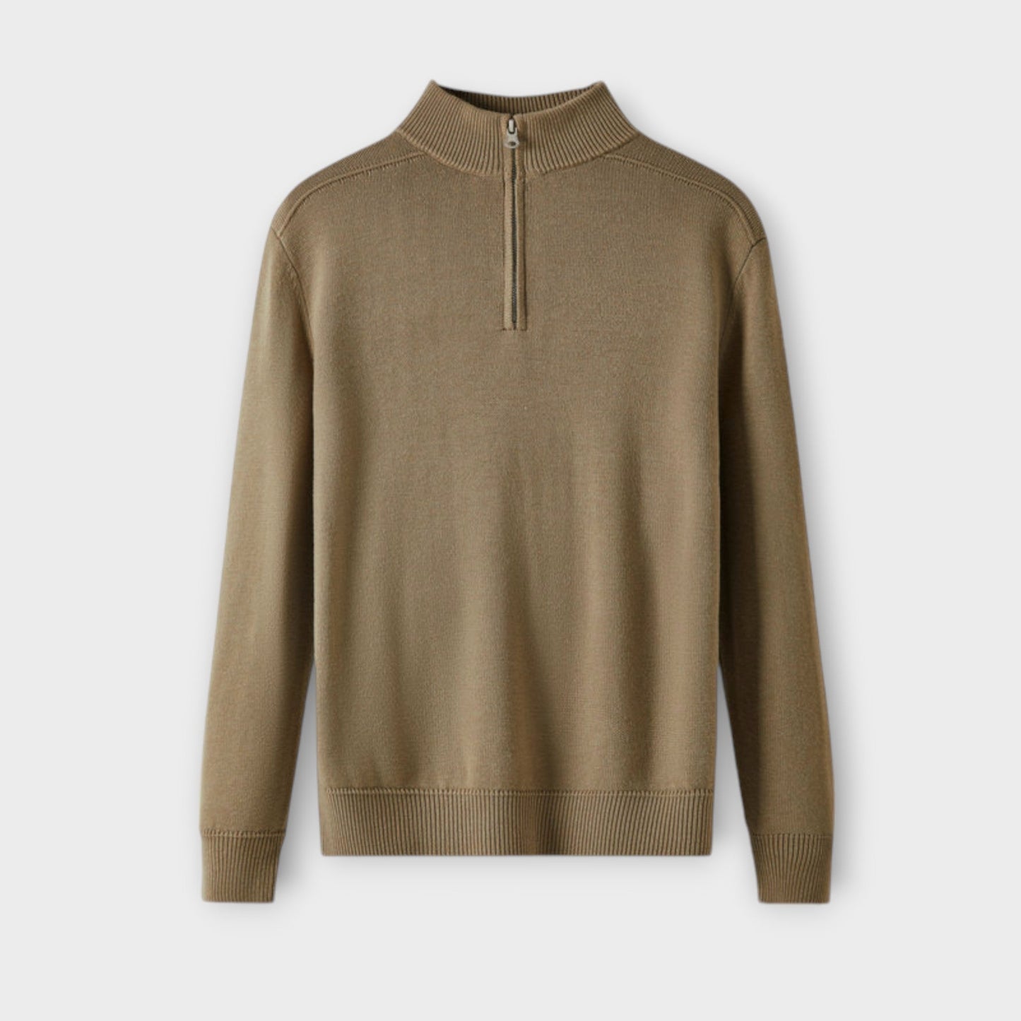 Halb-Zip Strickpullover für Herren