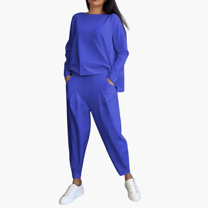 Zweiteiliges Rundhals-Set für Damen