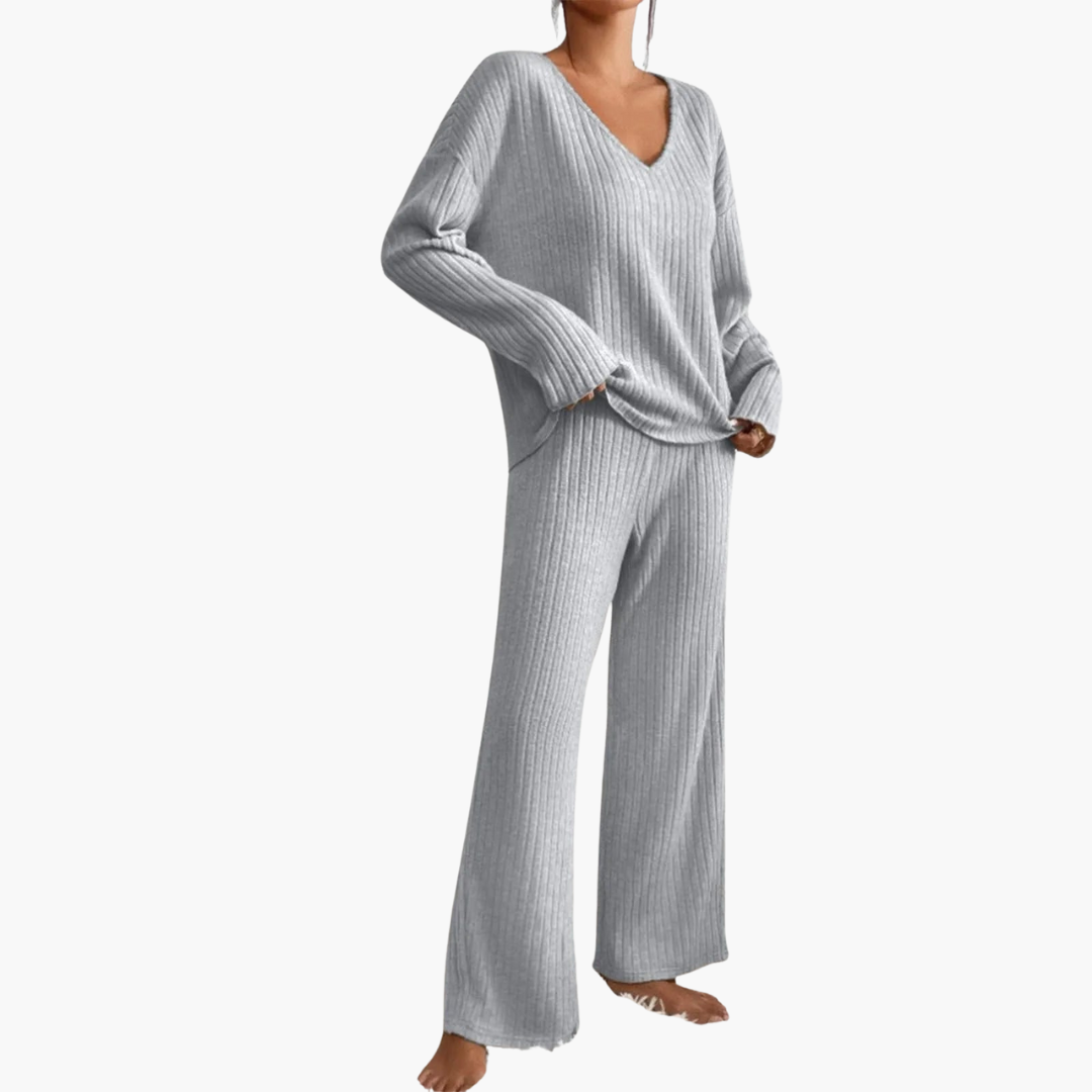 Zweiteiliges Strickset für Damen