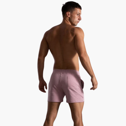 Kordelzug Gestreifte Shorts für Herren