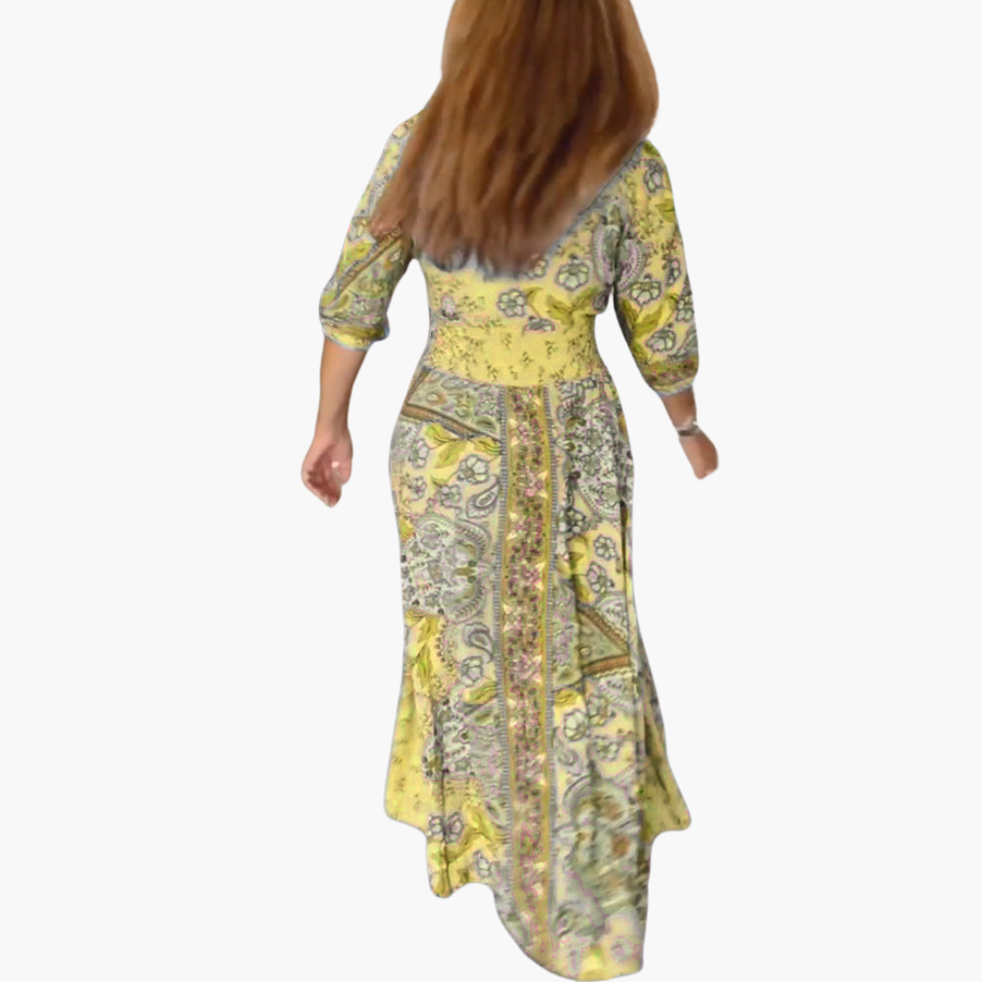 Boho Pattern Maxi Kleid für Damen