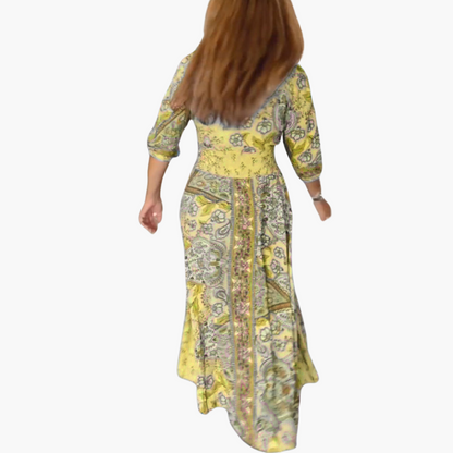 Boho Pattern Maxi Kleid für Damen