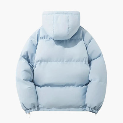 Gefütterte Kapuzen-Winterjacke für Herren