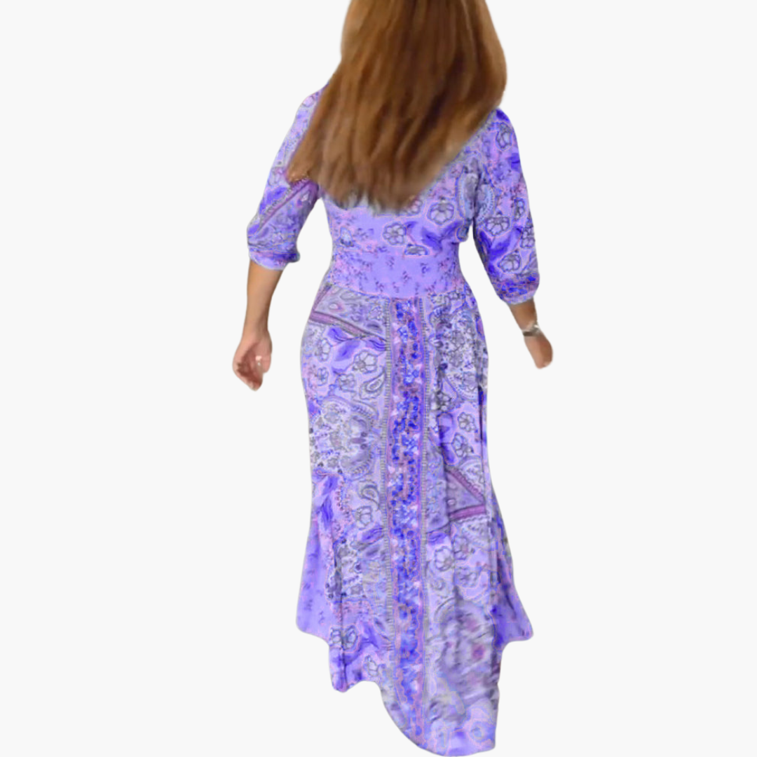 Boho Pattern Maxi Kleid für Damen