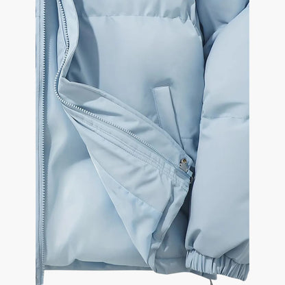 Gefütterte Kapuzen-Winterjacke für Herren
