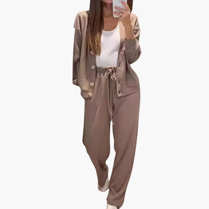 Zweiteiliges Hausanzug Set für Damen