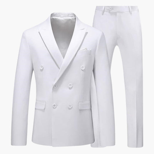 Sommer Slim Fit Anzug für Herren