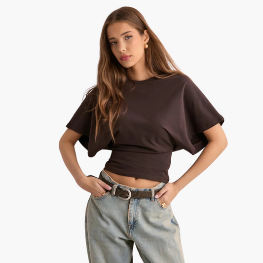 Weit geschnittenes Oversize T-Shirt für Damen