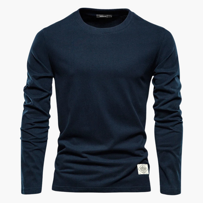 Elegantes Langarm-T-Shirt für Herren