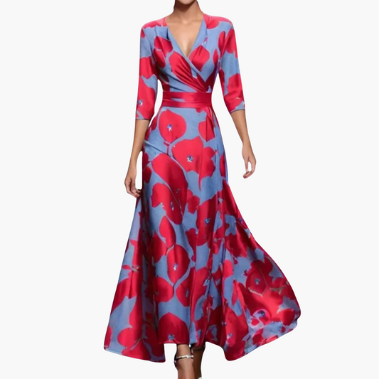 Locker Sitzendes Maxikleid für Damen