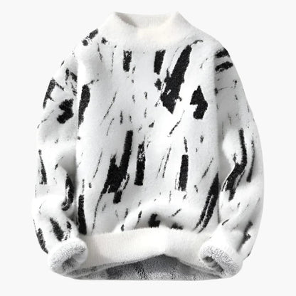 Pullover mit abstraktem Muster für Herren