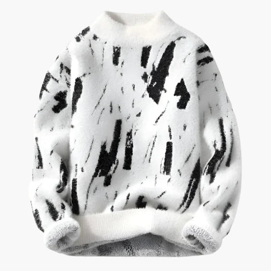 Pullover mit abstraktem Muster für Herren