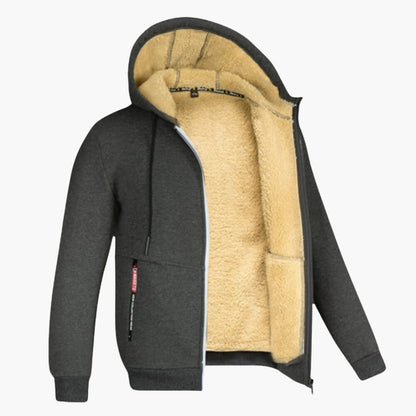 Gefütterter Kapuzenpullover für Herren