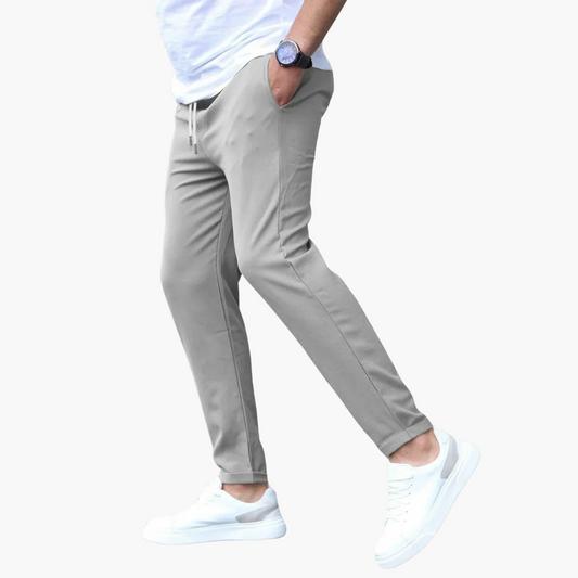 Elastische Stoffhose für Herren
