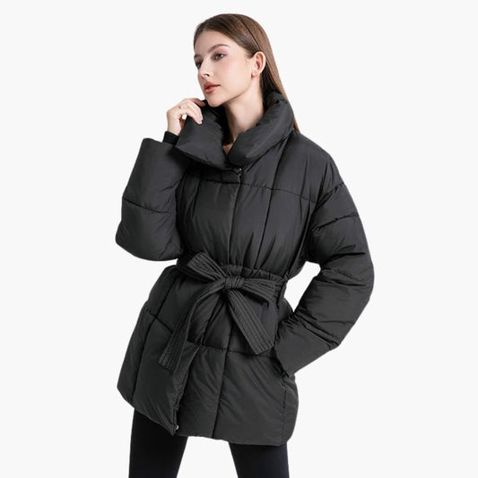 Langer Wintermantel für Damen