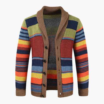 Gestrickte Wollstrickjacke für Damen