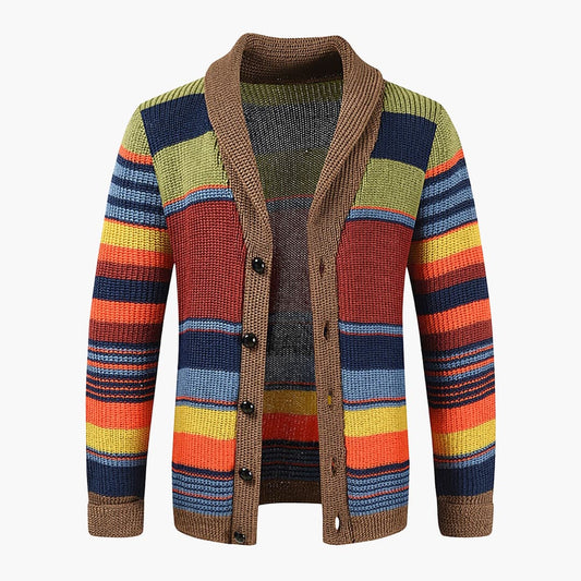 Gestrickte Wollstrickjacke für Damen