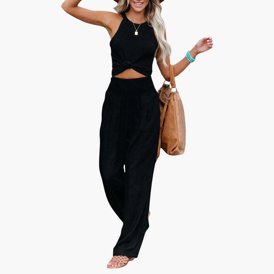 Weit geschnittene Hose für Damen