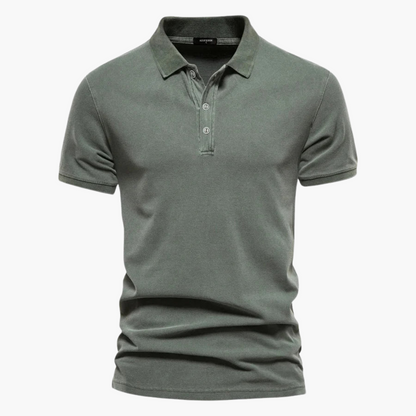 Schlankes Poloshirt mit Kragen für Herren