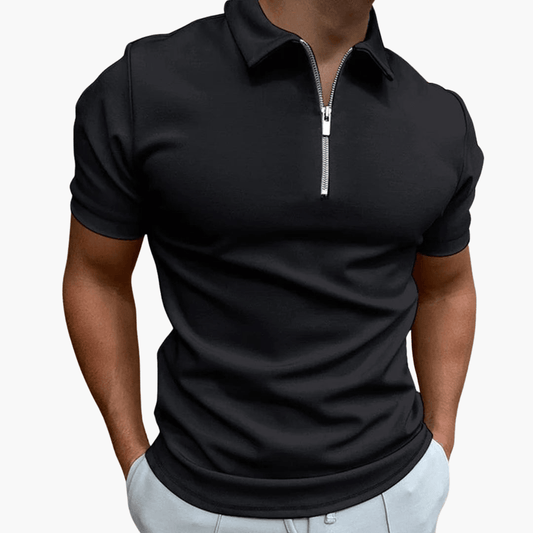 Zip Polohemd für Herren