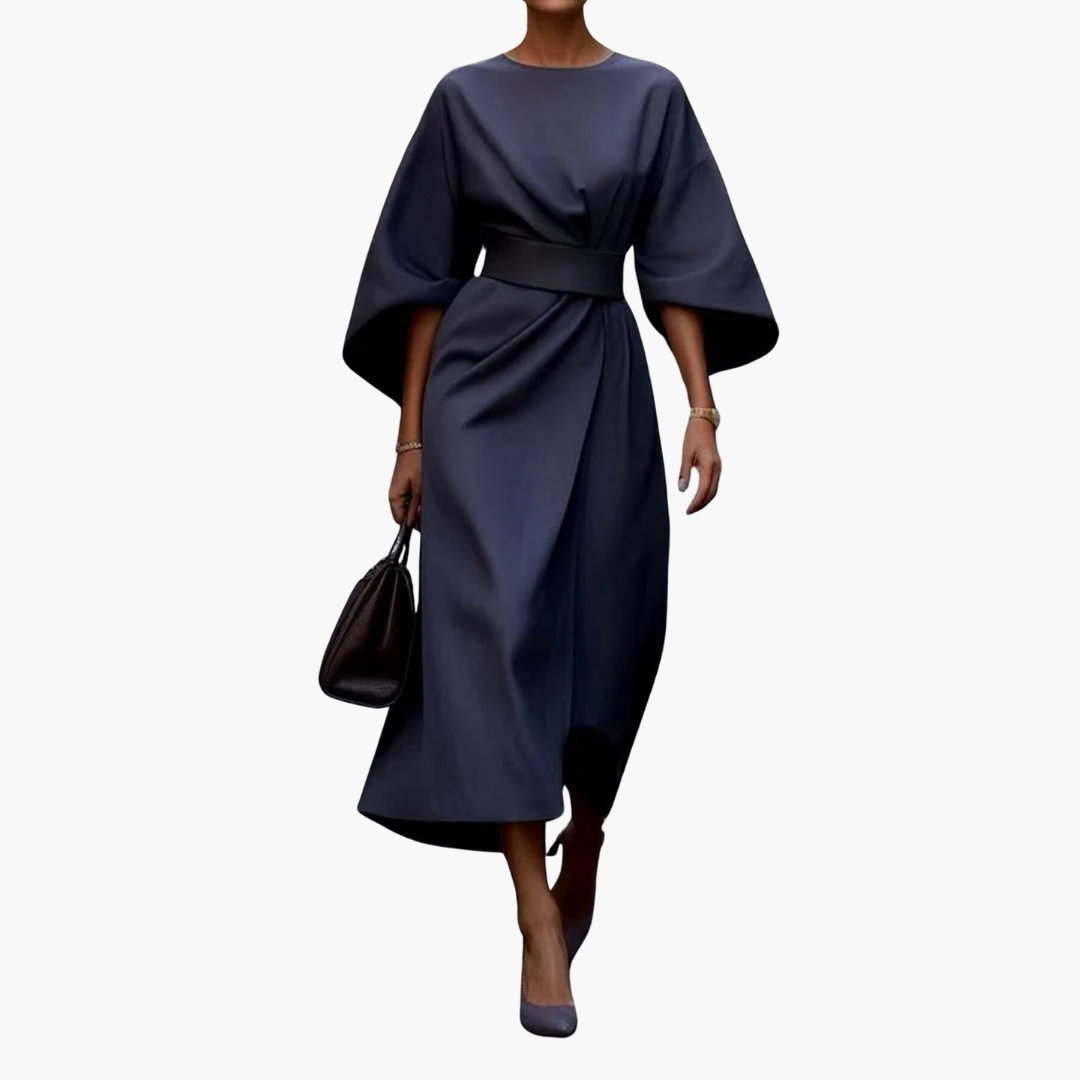 Gürtel Midikleid für Damen