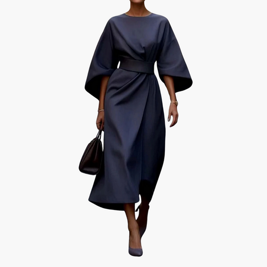 Gürtel Midikleid für Damen