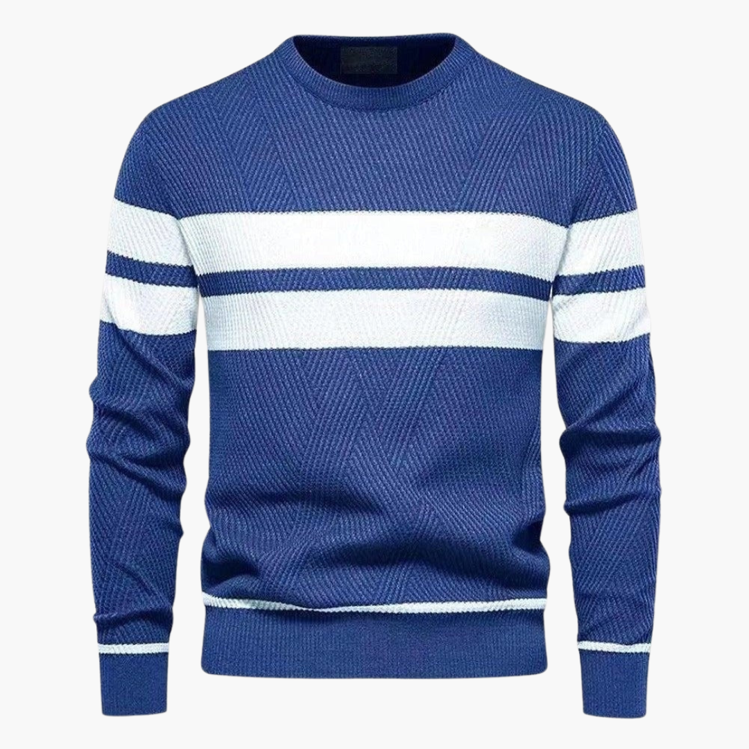 Bastian | Herrenpullover mit Streifen