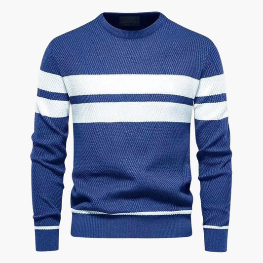 Bastian | Herrenpullover mit Streifen