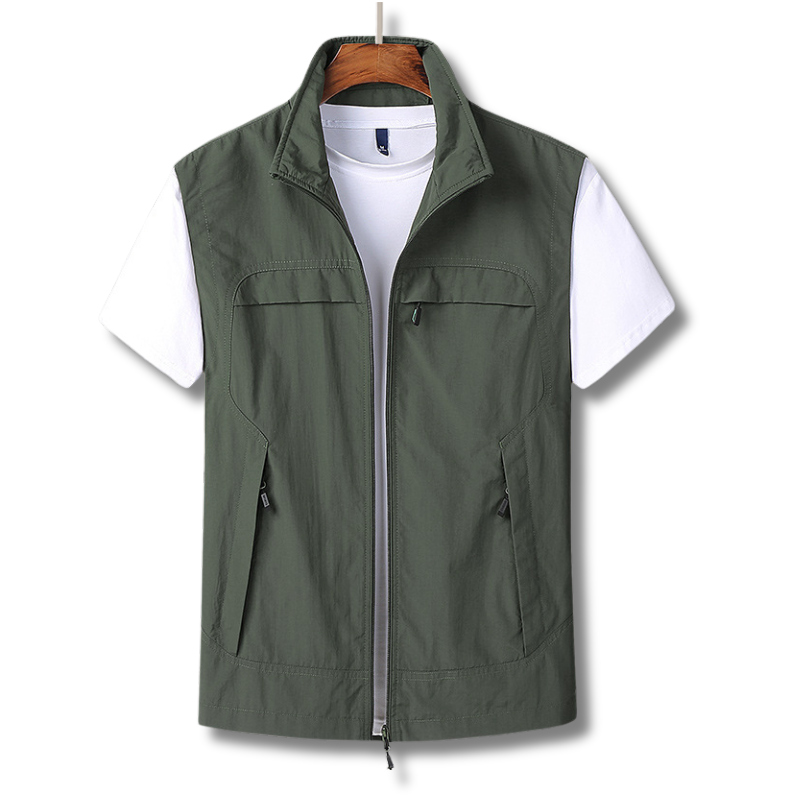 Kerenzo – Utility Reißverschluss-Gilet