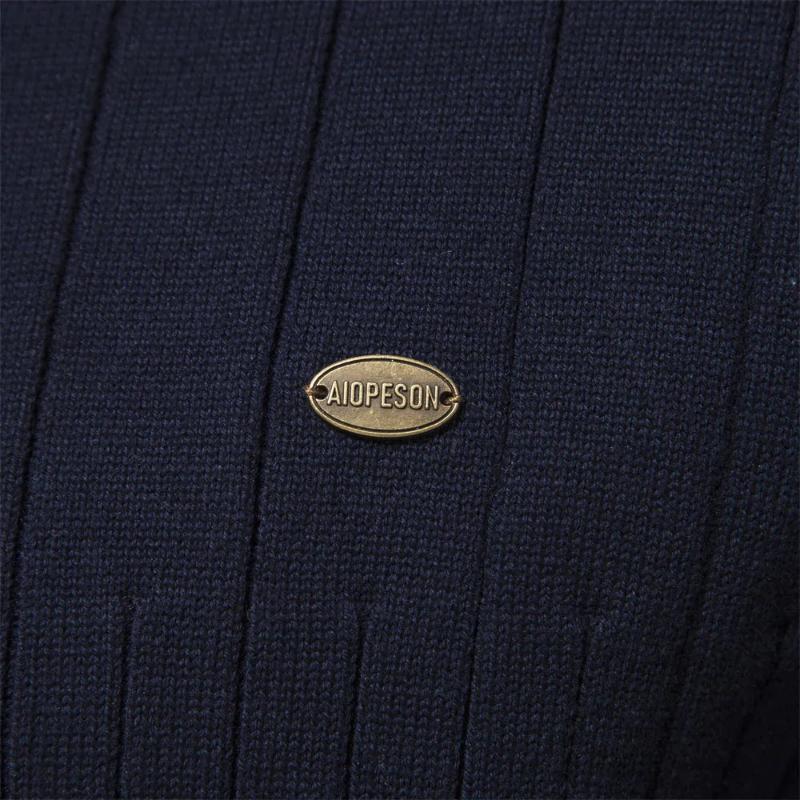 Gerippter Pullover Slim Fit für Herren