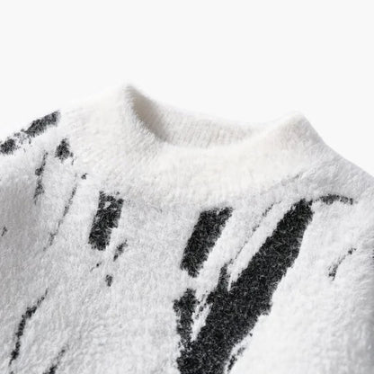 Pullover mit abstraktem Muster für Herren