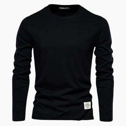 Elegantes Langarm-T-Shirt für Herren