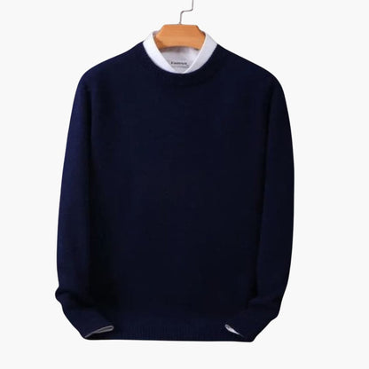 Geometrisch Gemusterter Pullover für Herren