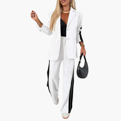 Zweiteiliges Set mit Seiteneinsätzen für Damen