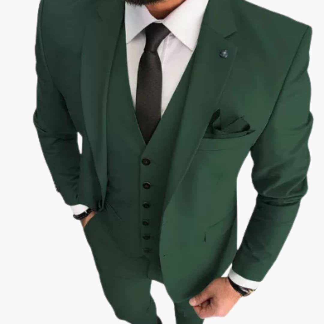 Slim Fit Business Anzug für Herren