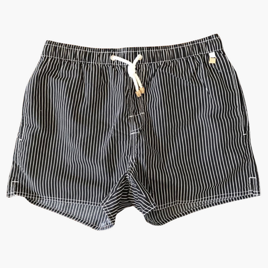 Gestreifte Badeshorts für Herren