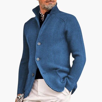 Feinstrick-Strickjacke für Herren