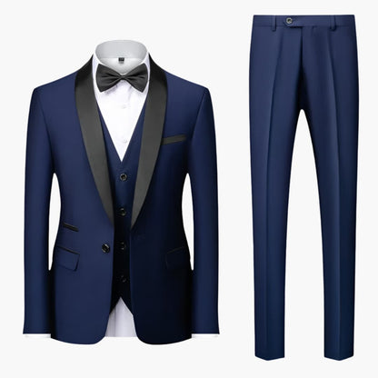 Eleganter Slim Fit Anzug für Herren