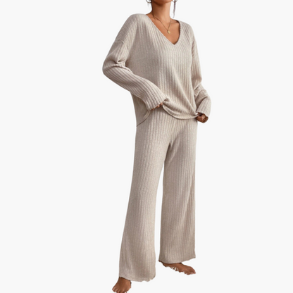 Zweiteiliges Strickset für Damen