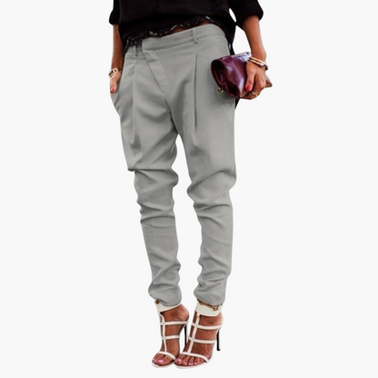 High-Waist Stoffhose für Damen