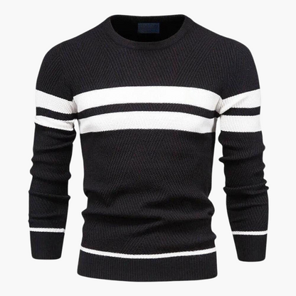 Bastian | Herrenpullover mit Streifen