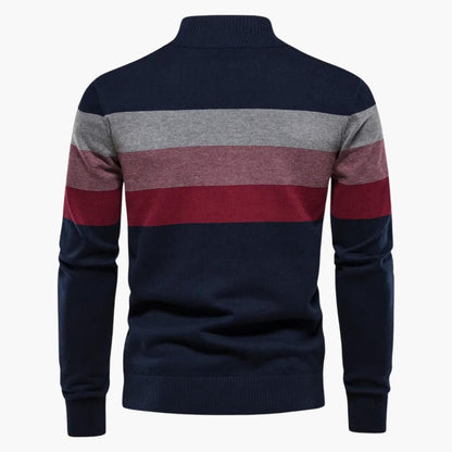 Viertelreißverschluss Pullover für Herren