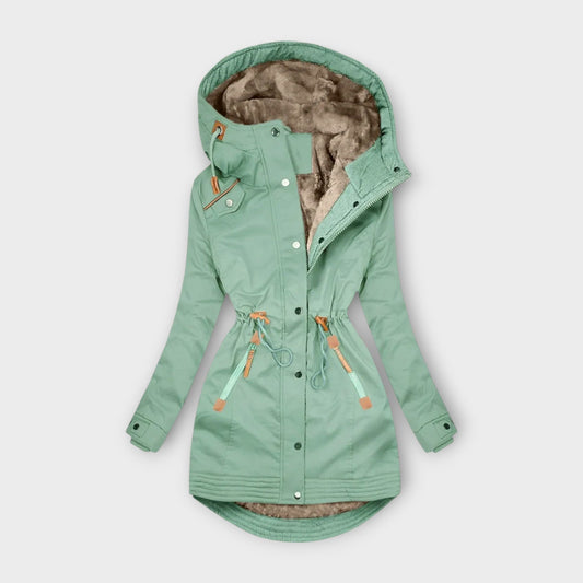 Fellgefütterter Winterparka für Damen