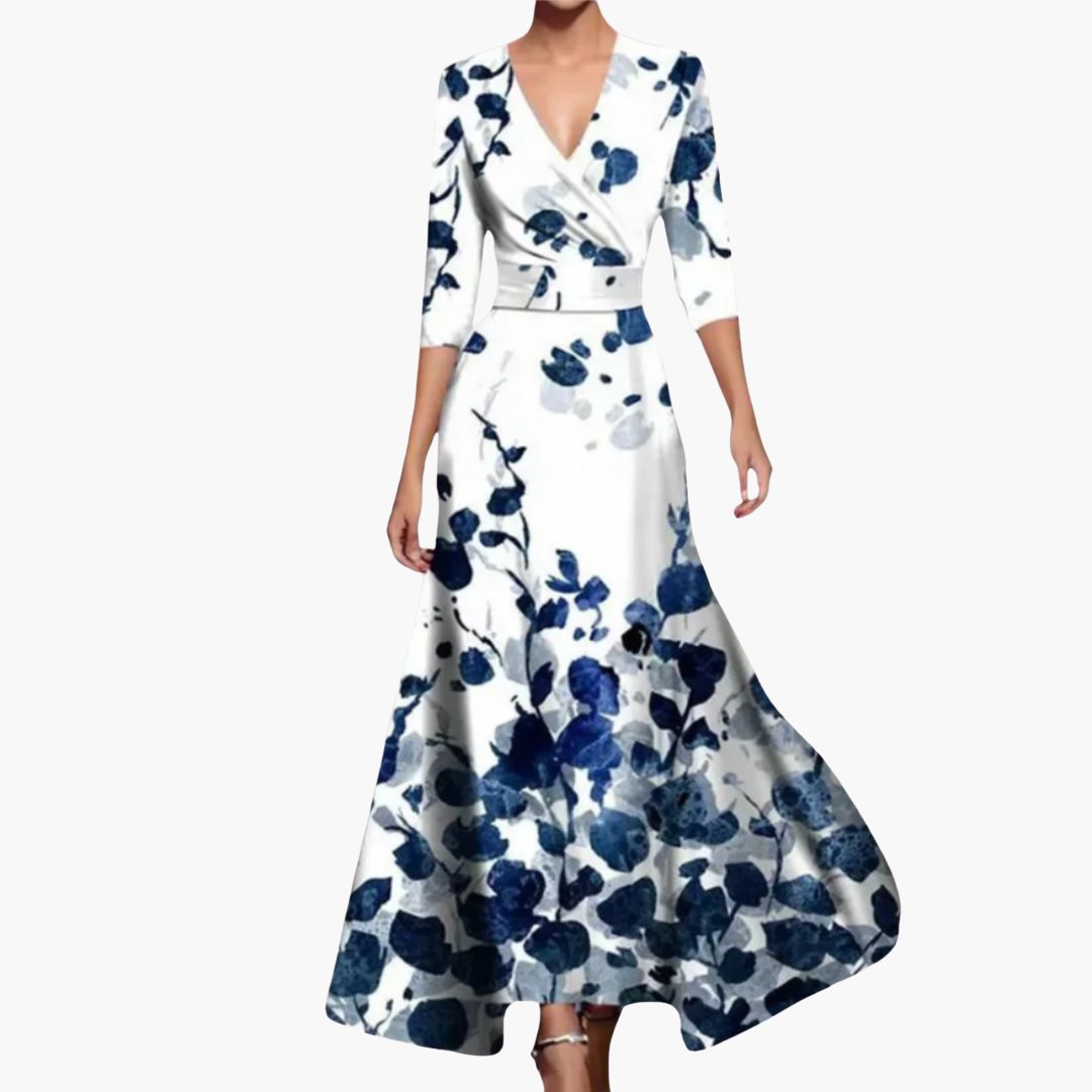 Locker Sitzendes Maxikleid für Damen
